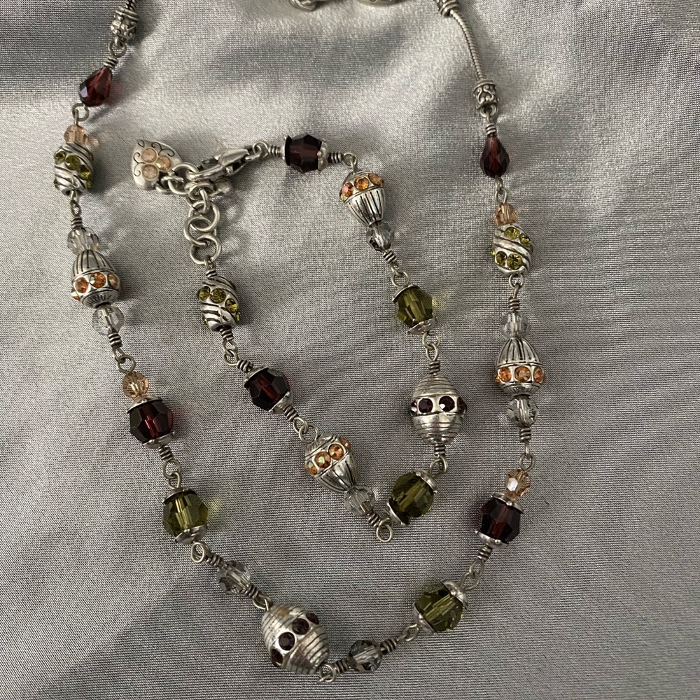 Brighten adjustable necklace and bracelet set